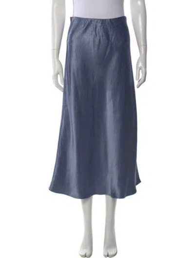 Pre-owned Max Mara Long Skirt In Blue