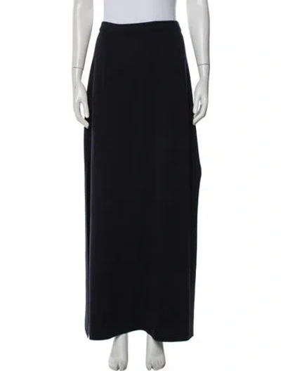 Pre-owned Max Mara Long Skirt In Blue