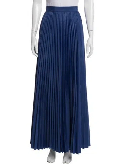 Pre-owned Max Mara Long Skirt In Blue