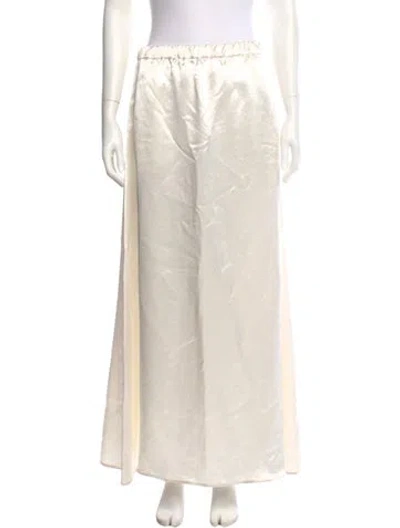 Pre-owned Max Mara Long Skirt In Neutral