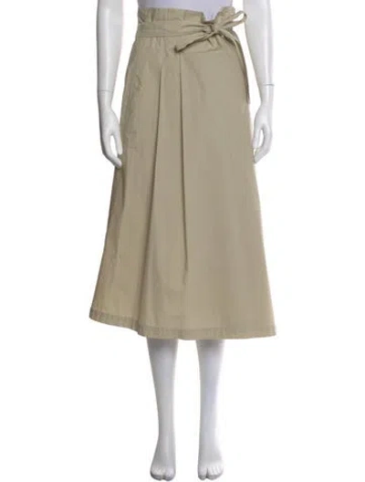Pre-owned Max Mara Long Skirt In Neutral