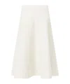 Max Mara Long Skirt In White