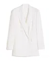Max Mara Long Sleeve Blazer In Gray