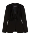 Max Mara Long Sleeve Casual Jacket In Black