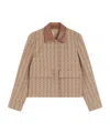 Max Mara Long Sleeve Casual Jacket In Brown