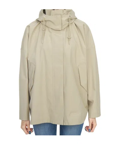 Max Mara Long Sleeve Casual Jacket In Nude