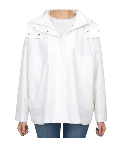 Max Mara Long Sleeve Casual Jacket In White
