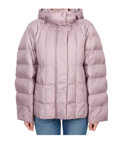 Max Mara Long Sleeve Cotton Coat In Pink