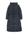 Max Mara Long Sleeve Down Jacket In Blue