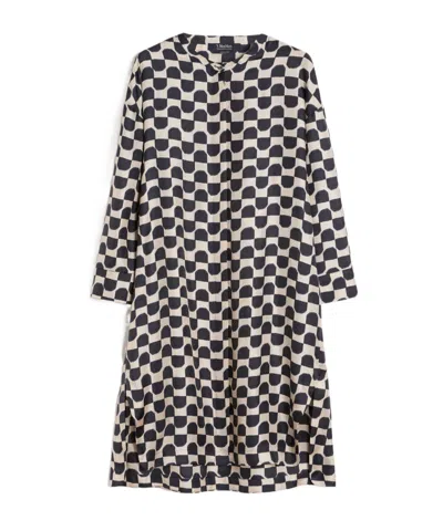 Max Mara Long Sleeve Dress In Black