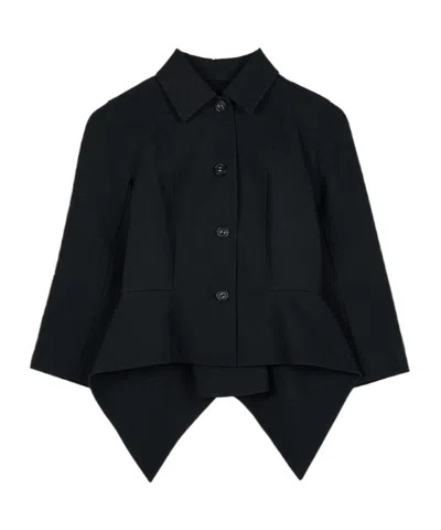 Max Mara Long Sleeve Jacket In Black