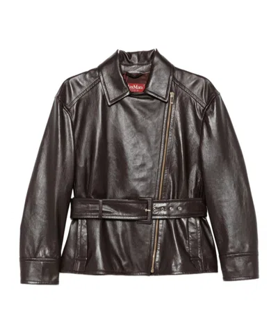 Max Mara Long Sleeve Jacket In Black