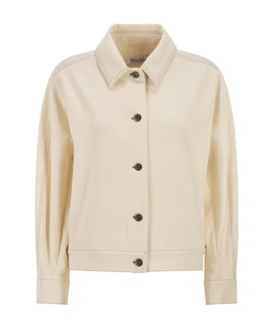 Max Mara Long Sleeve Jacket In Neutral