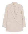 Max Mara Double-breasted Jacket In Neutral