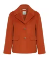 Max Mara Long Sleeve Jacket In Red