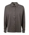 Max Mara Striped Long-sleeved Shirt