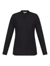 Max Mara Poplin Stretch Otranto Shirt In Black