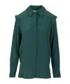 Max Mara Long Sleeve Shirt In Green