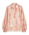 Max Mara Long Sleeve Shirt In Pink