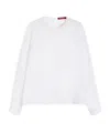 Max Mara Long Sleeve Shirt In White