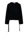 Max Mara Long Sleeve Sweater In Black