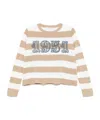 Max Mara Sleeveless Crew Neck Top With Embroidered Detail In Multi