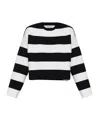 Max Mara Long Sleeve Sweater In Multi