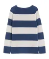 Max Mara Long Sleeve Sweater In Blue