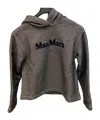 Max Mara Long Sleeve Sweatshirt In Black