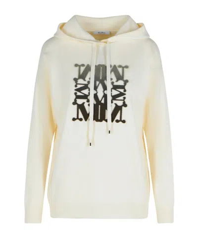 Max Mara Long Sleeve Sweatshirt In Neutral