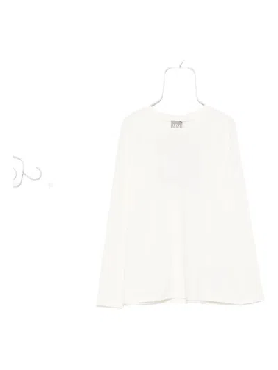 Max Mara Long-sleeve T-shirt In White