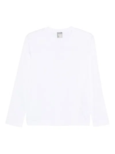 Max Mara Long-sleeve T-shirt In White