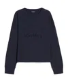 Max Mara Oversized Jersey T-shirt In Blue