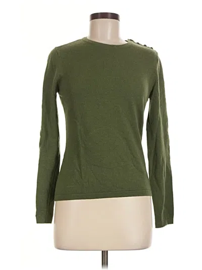 Pre-owned Max Mara Long Sleeve T-shirt In Green