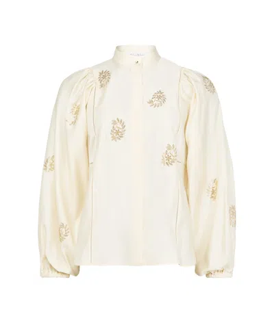 MAX MARA LONG-SLEEVED BLOUSE