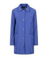 Max Mara Long-sleeved Button-up Coat In Blue