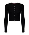 Max Mara Women's Feriale Wool And Silk Cardigan In Black