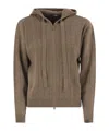 Max Mara Long-sleeved Cardigan In Brown
