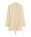 Max Mara Long-sleeved Cardigan In Nude
