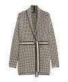 Max Mara Long-sleeved Cardigan In Nude