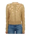 Max Mara Long-sleeved Cardigan In Nude