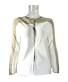 Max Mara Long-sleeved Cardigan In White