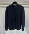 Max Mara Long-sleeved Casual Jacket In Black