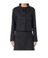 Max Mara Long-sleeved Casual Jacket In Black