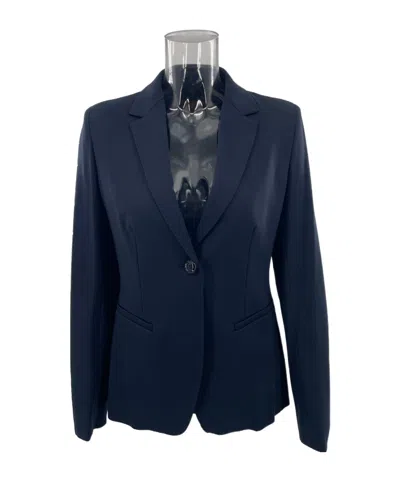 Max Mara Long-sleeved Casual Jacket In Black