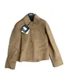 Max Mara Long-sleeved Casual Jacket In Brown