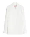 Max Mara Long-sleeved Casual Jacket In White