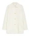 Max Mara Long-sleeved Casual Jacket In White