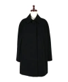 Max Mara Long-sleeved Coat In Black