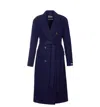 Max Mara Long-sleeved Coat In Black